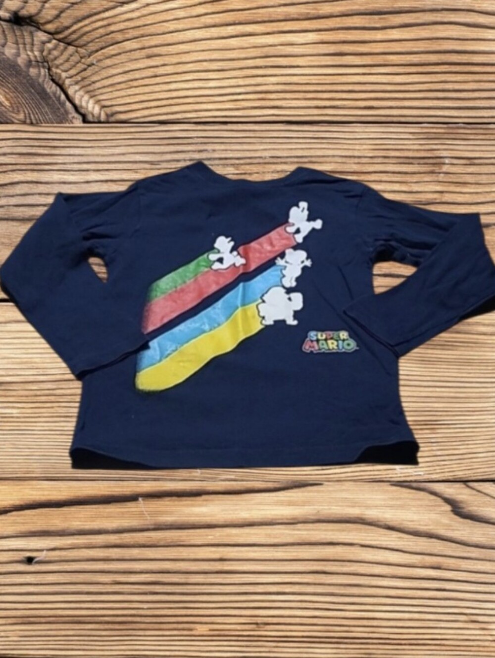 BOY'S SUPER MARIO LONGSLEEVE SHIRT